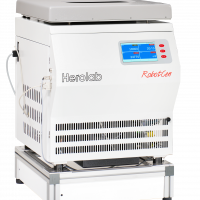 RobotCen-Laborzentrifuge für automatisierte Laborprozesse